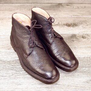 $995 GRAVATI Neiman Marcus 8 M Chukka PECCARY Brown 15950 * add $15 new Trees